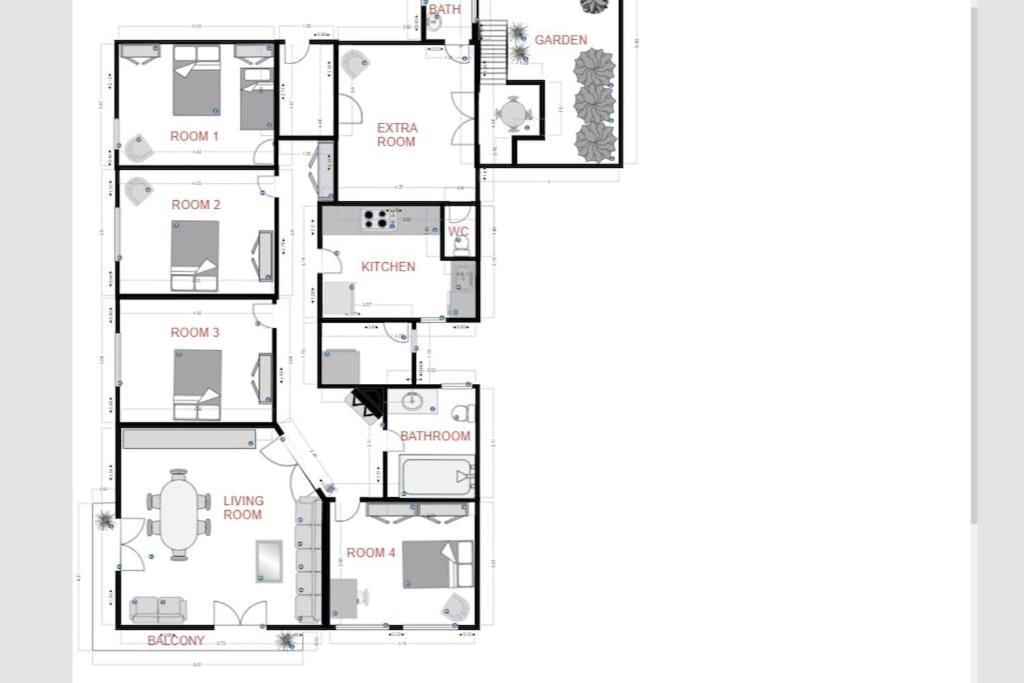 Maison Biscuit. Apartament A La Placa De La Vila Кампродон Экстерьер фото